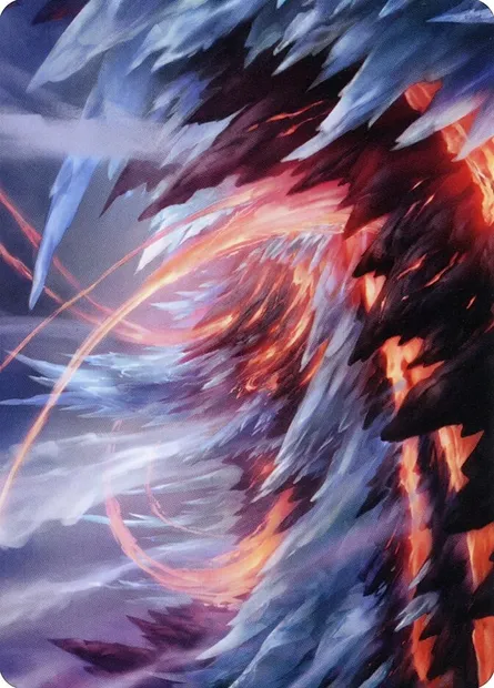 Frostboil Snarl // Frostboil Snarl, Magic card ASTX 47 — Strixhaven Art Series set
