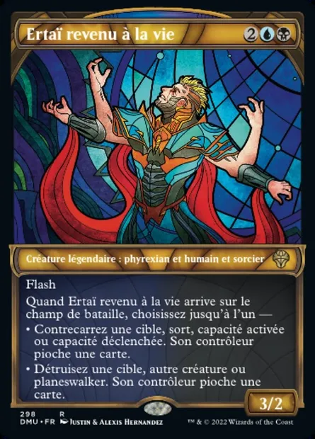 Ertaï revenu à la vie, carte Magic DMU 298 — extension Dominaria Uni
