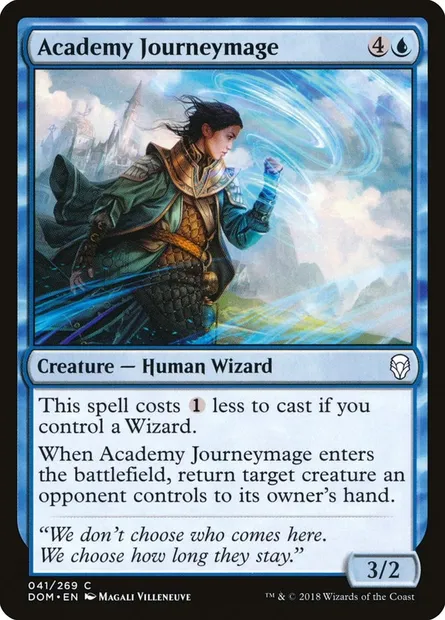 Academy Journeymage, Magic card DOM 41 — Dominaria set