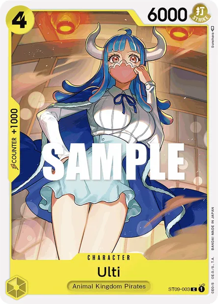 Ulti, One Piece card ST09-003 — Yamato set
