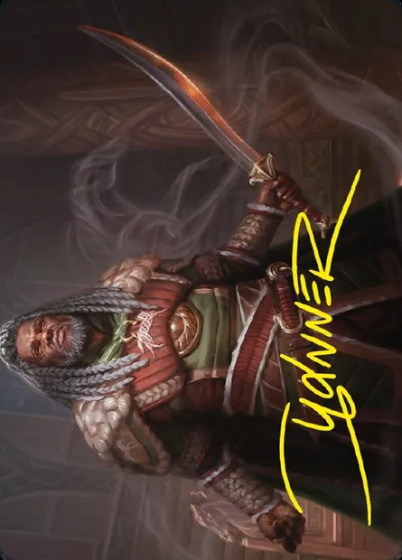 Théoden, King of Rohan // Théoden, King of Rohan, Magic card ALTR 25 — Tales of Middle-earth Art Series set