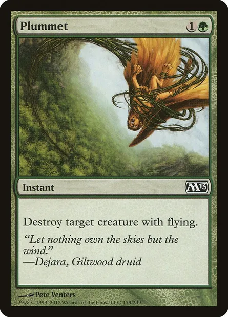 Plummet, Magic card M13 179 — Magic 2013 set