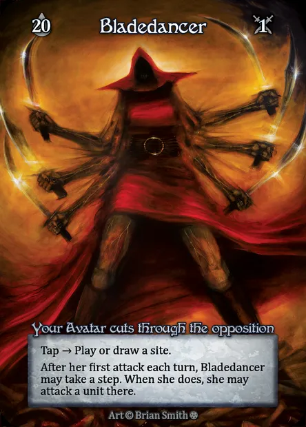 Bladedancer, Sorcery card GOT 002 — Gothic set