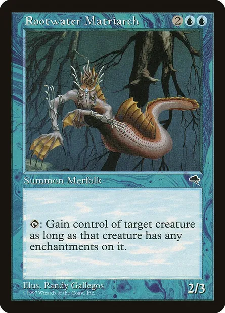 Rootwater Matriarch, Magic card TMP 83 — Tempest set