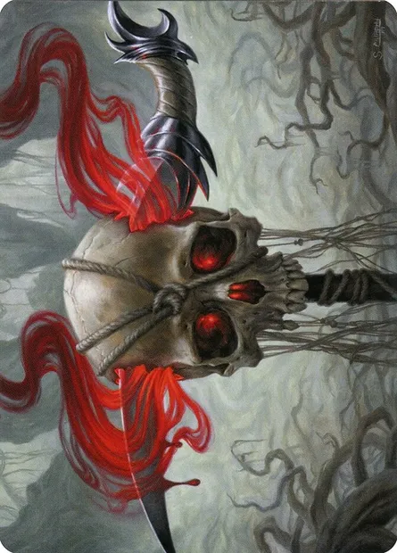 Mind Carver // Mind Carver, Magic card AZNR 57 — Zendikar Rising Art Series set