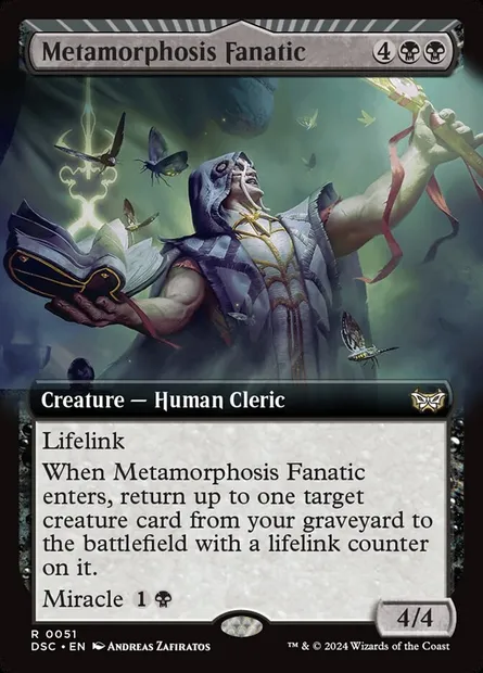 Metamorphosis Fanatic, Magic card DSC 51 — Duskmourn: House of Horror Commander set
