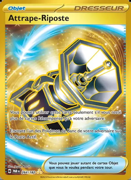 Attrape-Riposte, carte Pokémon PAR 264 — extension Faille Paradoxe
