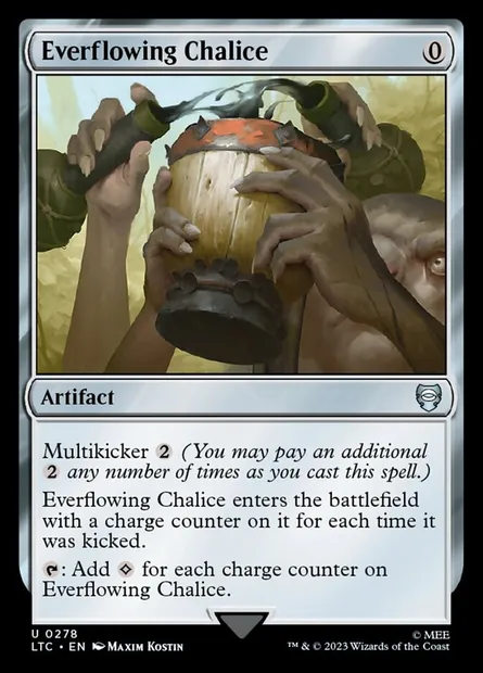 Everflowing Chalice, Magic card LTC 278 — Tales of Middle-earth Commander set