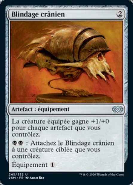 Blindage crânien, carte Magic 2XM 245 — extension Double Masters