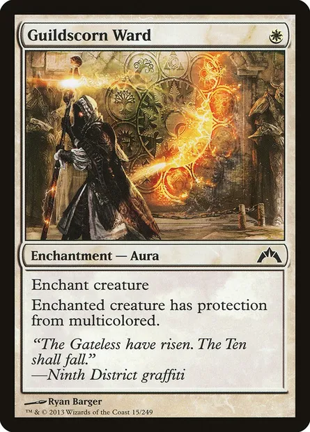 Guildscorn Ward, Magic card GTC 15 — Gatecrash set
