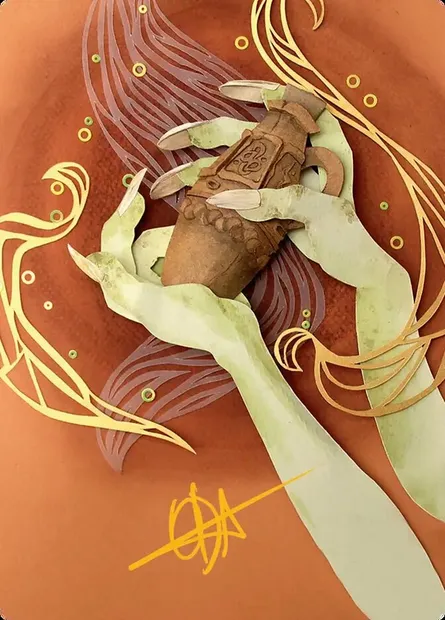 Thousand-Year Elixir // Thousand-Year Elixir, Magic card AECL 54 — Lorwyn Eclipsed Art Series set