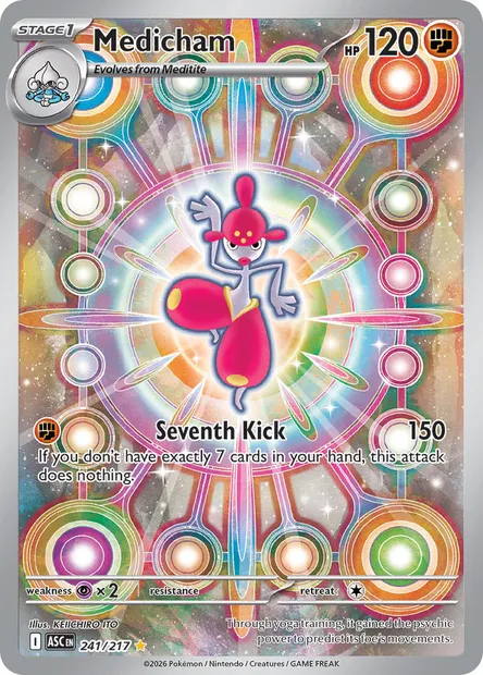 Medicham, Pokémon card ASC 241 — Ascended Heroes set