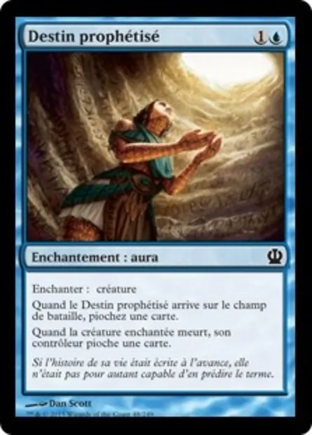Destin prophétisé, carte Magic THS 48 — extension Theros