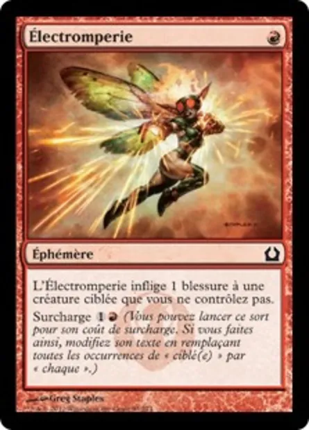 Électromperie, carte Magic RTR 93 — extension Retour à Ravnica