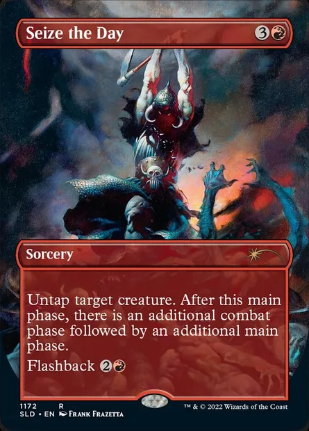 Seize the Day, Magic card SLD 1172 — Secret Lair Drop set
