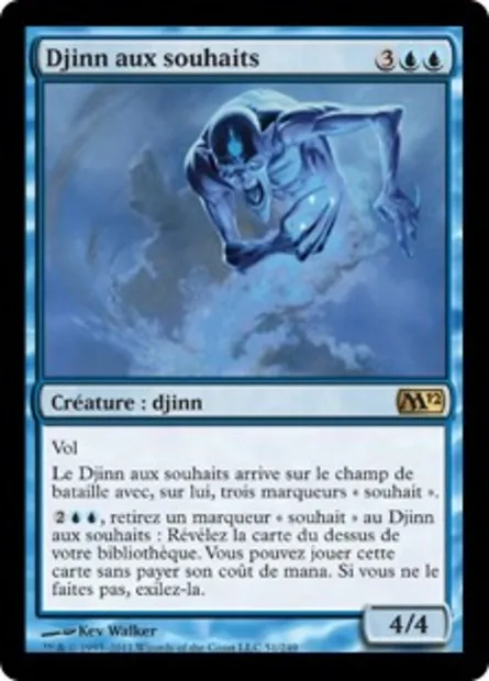 Djinn aux souhaits, carte Magic M12 51 — extension Magic 2012