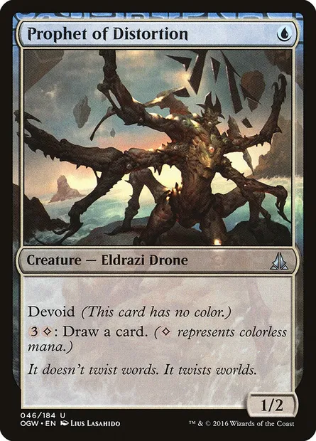 Prophet of Distortion, Magic card OGW 46 — Oath of the Gatewatch set