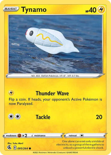 Tynamo, Pokémon card FST 95 — Fusion Strike set
