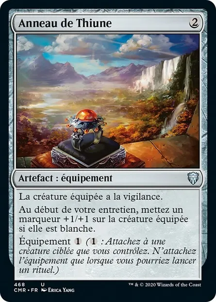 Anneau de Thiune, carte Magic CMR 468 — extension Commander Legends
