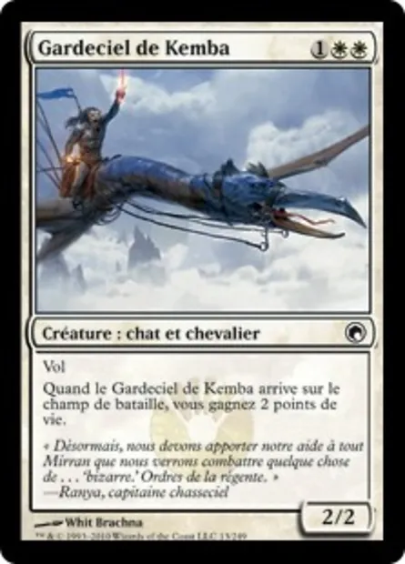 Gardeciel de Kemba, carte Magic SOM 13 — extension Cicatrices de Mirrodin