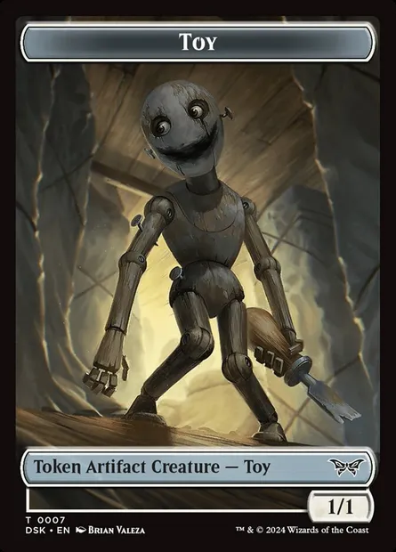 Toy, carte Magic TDSK 7 — extension Duskmourn: House of Horror Tokens