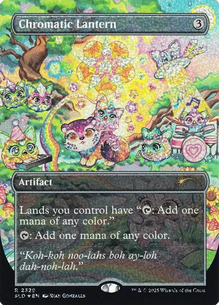 Chromatic Lantern, Magic card SLD 2329 — Secret Lair Drop set
