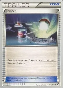 Switch, Pokémon card WCD12 104-3 — World Championship Decks 2012 set
