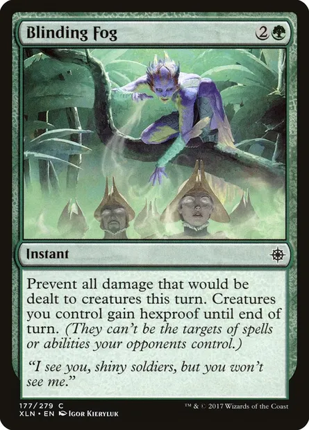 Blinding Fog, Magic card XLN 177 — Ixalan set