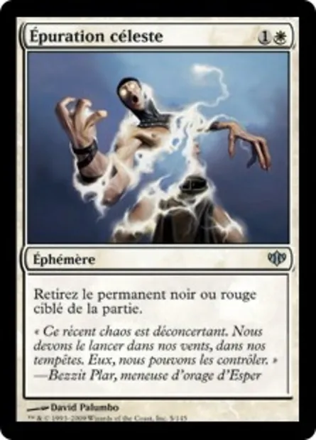 Épuration céleste, carte Magic CON 5 — extension Conflux