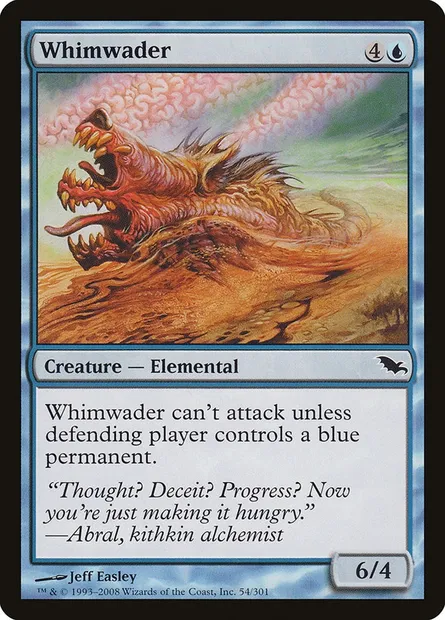 Whimwader, Magic card SHM 54 — Shadowmoor set