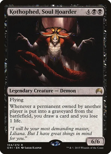 Kothophed, Soul Hoarder, Magic card ORI 104 — Magic Origins set
