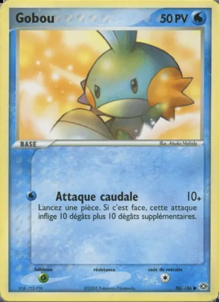 Gobou, carte Pokémon EM 56 — extension EX Émeraude