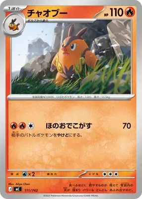 Pignite, Pokémon card MC 111 — Start Deck 100 Battle Collection set