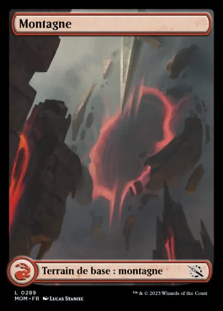 Montagne, carte Magic MOM 289 — extension L'invasion des machines