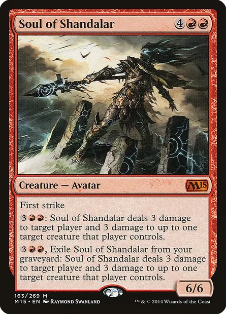 Soul of Shandalar, Magic card M15 163 — Magic 2015 set