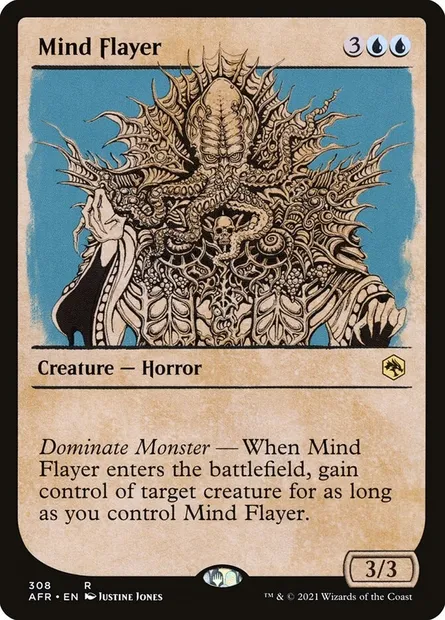 Mind Flayer, Magic card AFR 308 — Adventures in the Forgotten Realms set