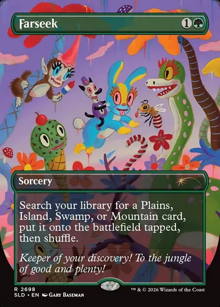 Farseek, Magic card SLD 2698 — Secret Lair Drop set