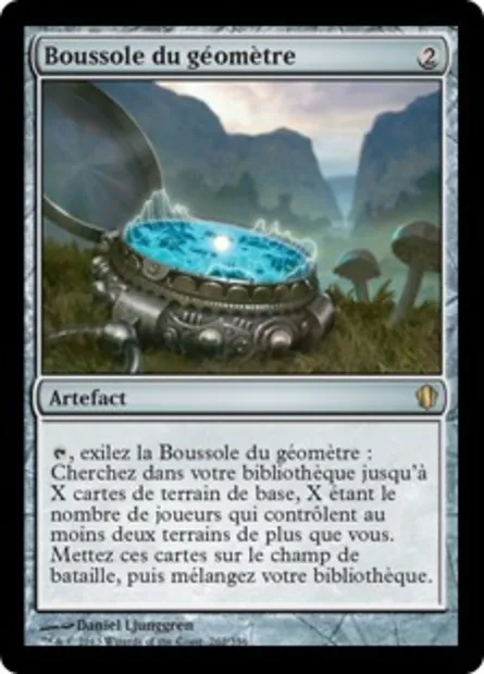 Boussole du géomètre, carte Magic C13 262 — extension Commander 2013