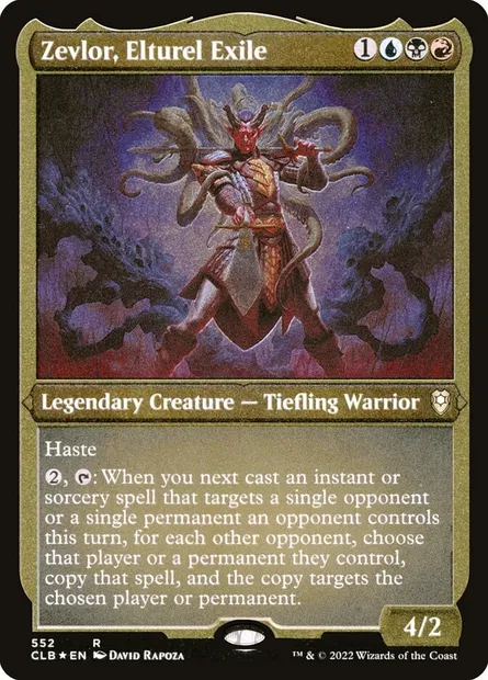 Zevlor, Elturel Exile, Magic card CLB 552 — Commander Legends: Battle for Baldur's Gate set