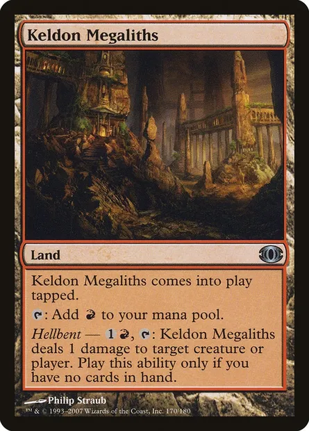 Keldon Megaliths, Magic card FUT 170 — Future Sight set
