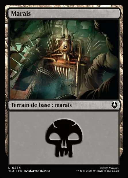 Marais, carte Magic TLA 284 — extension Avatar: The Last Airbender