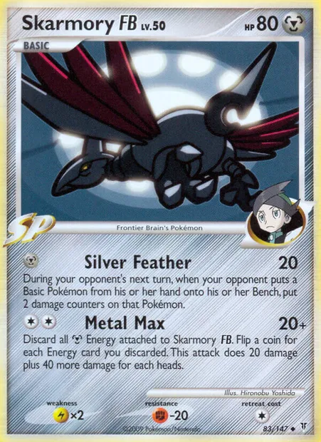 Skarmory FB, Pokémon card SV 83 — Supreme Victors set