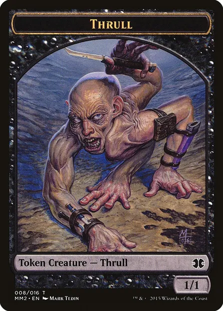 Thrull, Magic card TMM2 8 — Modern Masters 2015 Tokens set