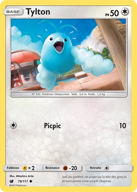 Tylton, carte Pokémon CIN 79 — extension Invasion Carmin