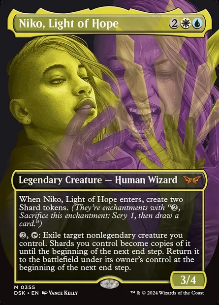 Niko, Light of Hope, Magic card DSK 355 — Duskmourn: House of Horror set
