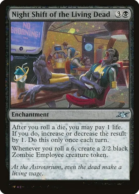 Night Shift of the Living Dead, carte Magic UNF 367 — extension Unfinity
