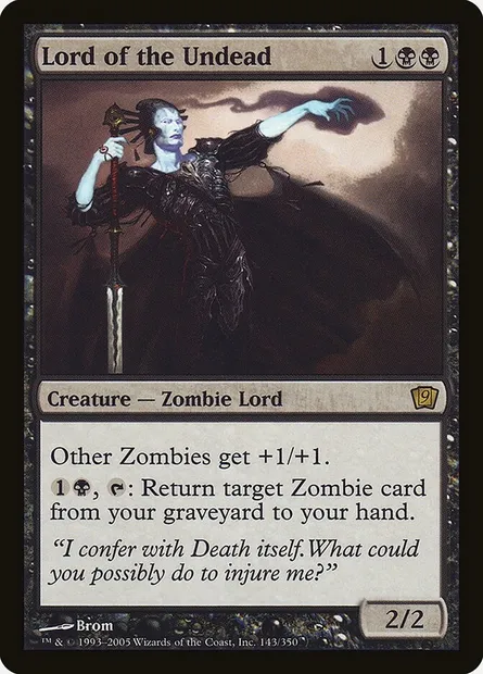 Lord of the Undead, Magic card 9ED 143★ — Ninth Edition set