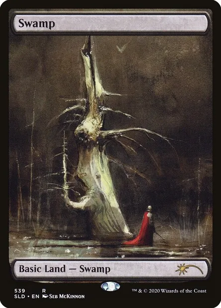 Marais, carte Magic SLD 539 — extension Secret Lair Drop