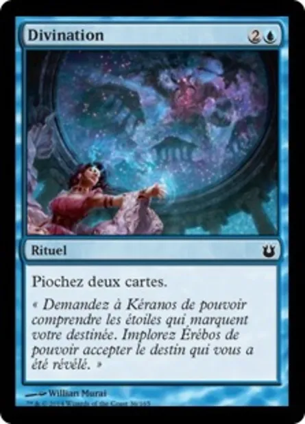 Divination, carte Magic BNG 36 — extension Créations divines