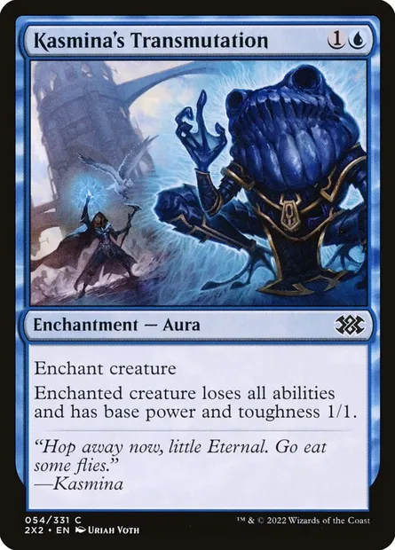 Kasmina's Transmutation, Magic card 2X2 54 — Double Masters 2022 set